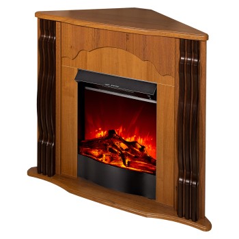 Semineu electric decorativ cu mobilier, Clasic colt & Corsica, Nuc, Art Flame 950 x 883 x 475
