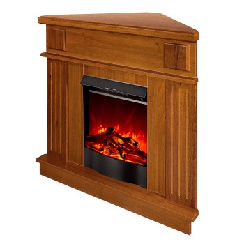Semineu electric decorativ cu mobilier, Marina colt  & Corsica, Nuc, Art Flame 1000 x 1000 x 500