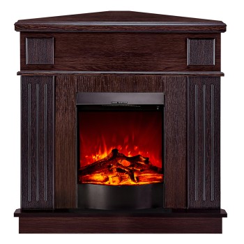 Semineu electric decorativ cu mobilier, Marina colt & Corsica, Wenge, Art Flame 1000 x 1000 x 500