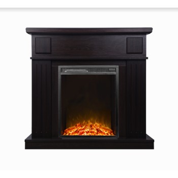 Semineu electric decorativ cu mobilier, Marina & Miriam, Wenge, Art Flame 1034 x 997 x 270