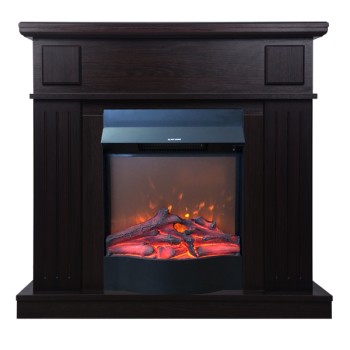 Semineu electric decorativ cu mobilier, Marina & Corsica, Wenge, Art Flame 1034 x 997 x 270