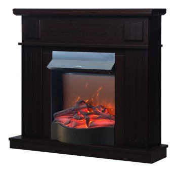 Semineu electric decorativ cu mobilier, Marina & Corsica, Wenge, Art Flame 1034 x 997 x 270