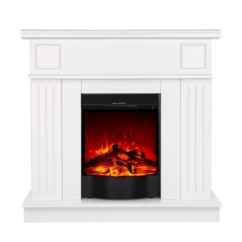 Semineu electric decorativ cu mobilier, Marina & Corsica, Alb, Art Flame 1034 x 997 x 270