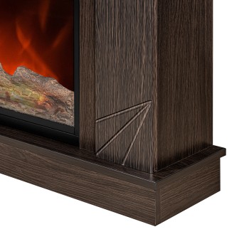 Semineu electric decorativ cu mobilier, Madeira & Mars, Wenge, Art Flame 1100 x 850 x 270