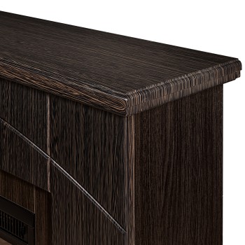 Semineu electric decorativ cu mobilier, Madeira & Lorance, Wenge, Flacara multicolora, Art Flame 1100 x 850 x 270