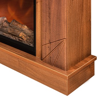 Semineu electric decorativ cu mobilier, Madeira & Lorance, Nuc, Flacara multicolora, Art Flame 1100 x 850 x 270