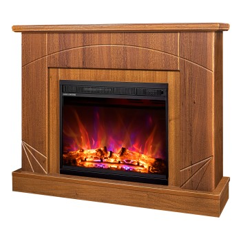 Semineu electric decorativ cu mobilier, Madeira & Lorance, Nuc, Flacara multicolora, Art Flame 1100 x 850 x 270