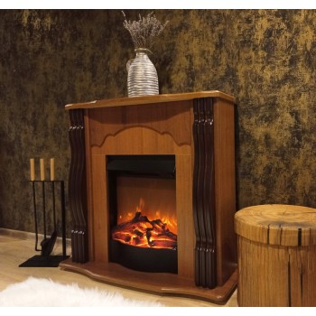 Semineu electric decorativ cu mobilier, Clasic & Corsica, Nuc, Art Flame 950 x 883 x 300