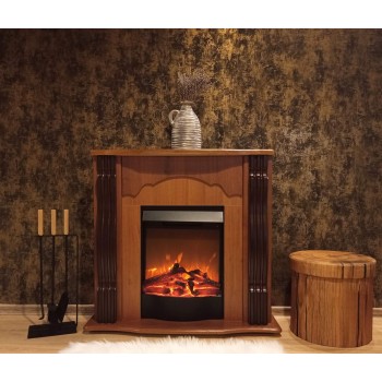 Semineu electric decorativ cu mobilier, Clasic & Corsica, Nuc, Art Flame 950 x 883 x 300