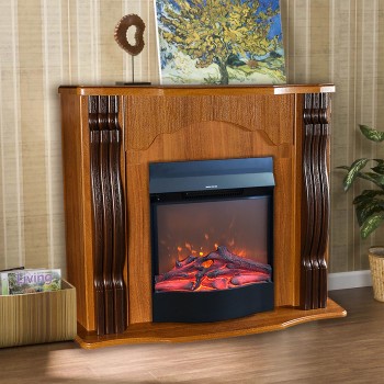 Semineu electric decorativ cu mobilier, Clasic & Corsica, Nuc, Art Flame 950 x 883 x 300