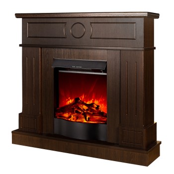 Semineu electric decorativ cu mobilier, Ambasador & Corsica, Wenge, Art Flame 1048 x 1000 x 300