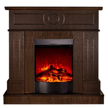 Semineu electric decorativ cu mobilier, Ambasador & Corsica, Wenge, Art Flame 1048 x 1000 x 300