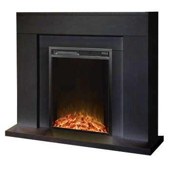 Semineu electric decorativ cu mobilier, Agnes & Miriam, Wenge, Art Flame 950 x 850 x 300