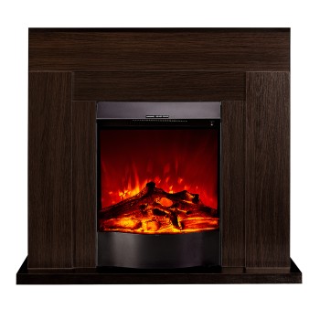 Semineu electric decorativ cu mobilier, Agnes  & Corsica, Wenge, Art Flame 950 x 850 x 300