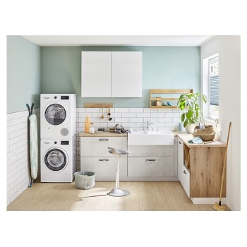 Chiuveta bucatarie Schock Kallio M-175 Cristadur Green Line Dusk 898 x 630 mm cu sifon, montare modul, gri inchis mat