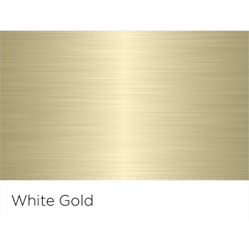 Chiuveta bucatarie Schock Mono N-100S 490 x 510 mm Cristadur Polaris, alb polar cu parti vizibile White Gold