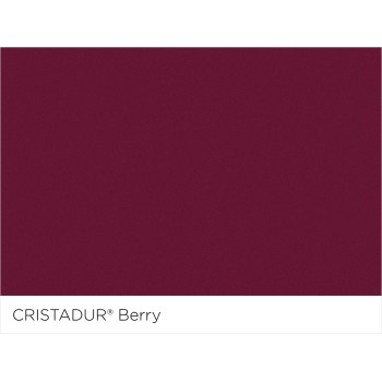 Chiuveta bucatarie Schock Tia D-100LS 780 x 500 mm Cristadur Berry, purpuriu roz cu parti vizibile Puro