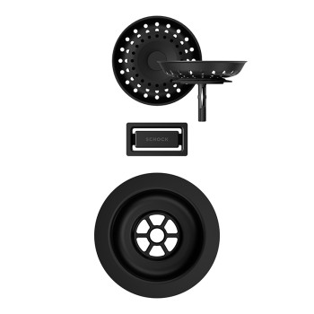 Chiuveta bucatarie Schock Signus N-100XL 790 x 500 mm Cristadur Polaris, alb polar cu parti vizibile Puro