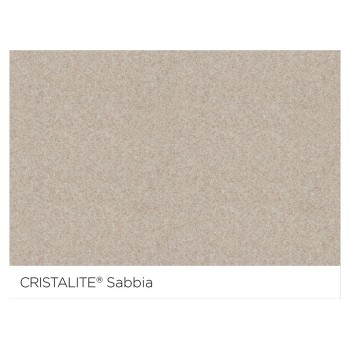 Chiuveta bucatarie Schock Element D-150 Cristalite Sabbia 1000 x 500 mm, compozit granit, reversibila, montare pe blat, nisip