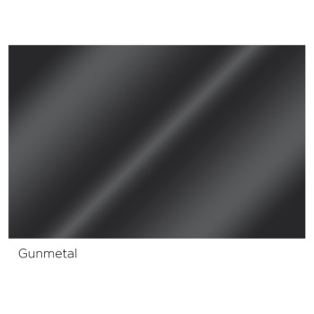 Chiuveta bucatarie Schock Tia D-100LS 780 x 500 mm Cristadur Polaris, alb polar cu parti vizibile Gunmetal