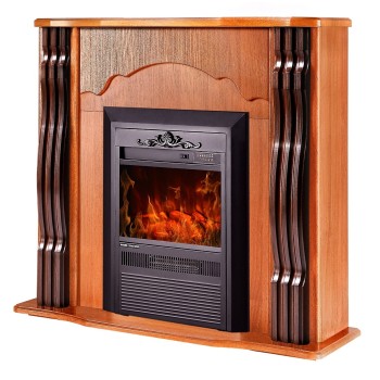 Semineu electric cu mobilier ArtFlame CRISTINA & CLASIC, 950 x 883 x 300 mm, nuc, cu telecomanda