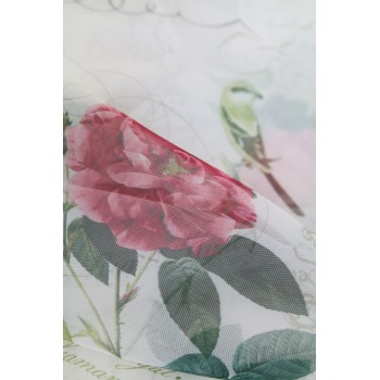 Perdea Shoyo Mendola Home Textiles, 400x245cm, cu rejansa, roz - 1