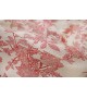 Metraj draperie cu decor Seville, latime 280 cm, rosu