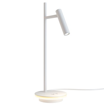 Lampă de birou LED Estudo alb Maytoni, H45.5, 9W