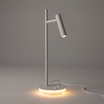Lampă de birou LED Estudo alb Maytoni, H45.5, 9W