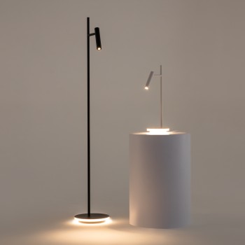 Lampă de birou LED Estudo alb Maytoni, H45.5, 9W