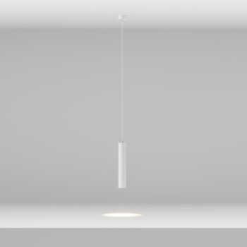 Pendul LED Focus LED alb Maytoni, D5, 12W, 3000K