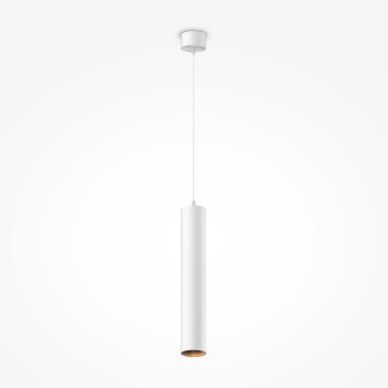 Pendul LED Focus LED alb Maytoni, D5, 12W, 3000K