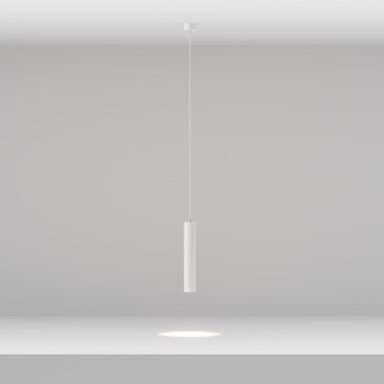 Pendul LED Focus LED alb Maytoni, D5, 12W, 3000K