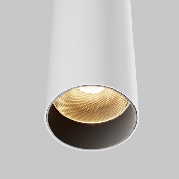 Pendul LED Focus LED alb Maytoni, D5, 12W, 3000K
