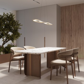 Lustră LED Krone alamă Maytoni, H311, 36W