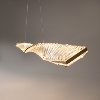Pendul LED Krone alamă Maytoni, H311, 36W