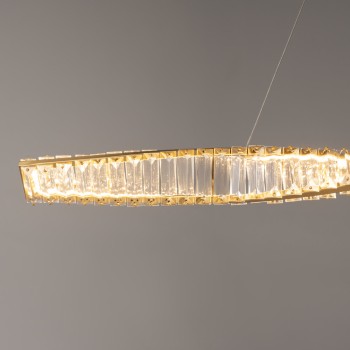 Pendul LED Krone alamă Maytoni, H311, 36W