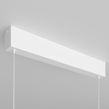 Lustră LED Step alb Maytoni, H100, 30W