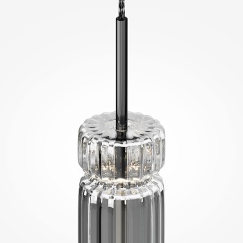 Pendul LED Ordo crom Maytoni, D8, 8W, H365