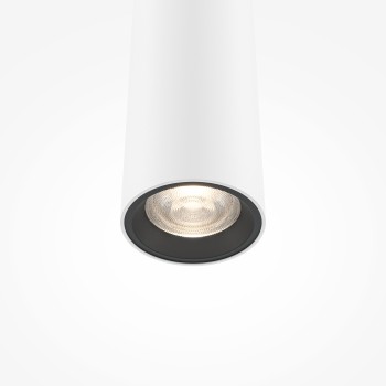 Pendul LED Pro Base alb Maytoni, D3, 6W