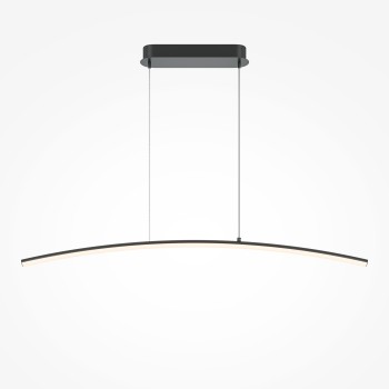 Lustră LED Curve negru Maytoni, H306, 15W