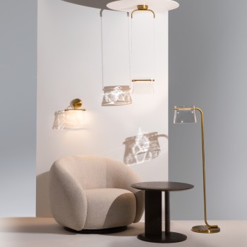 Pendul LED Cabaret alamă Maytoni, H329, 8W