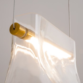Pendul LED Cabaret alamă Maytoni, H329, 8W
