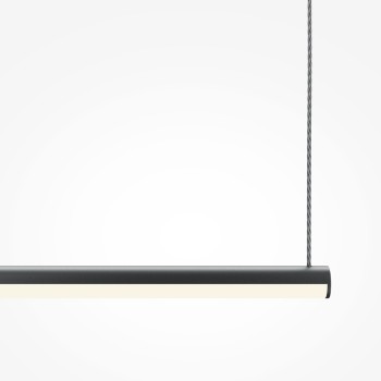 Pendul LED Halo negru Maytoni, H317, 10W
