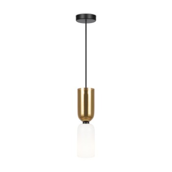 Pendul Memory negru Maytoni, D8, 1xE14, white and gold