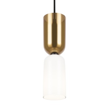 Pendul Memory negru Maytoni, D8, 1xE14, white and gold