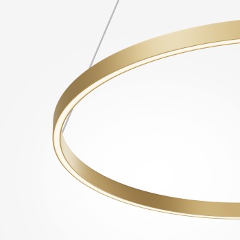 Lustră LED Rim alamă Maytoni, D80, 51W