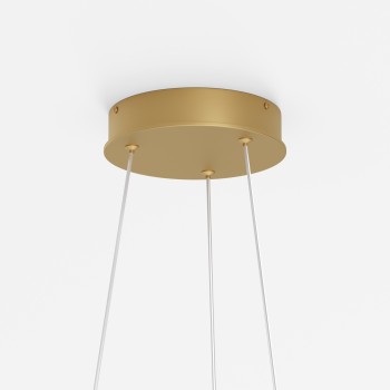 Lustră LED Rim alamă Maytoni, D80, 51W