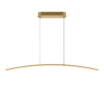 Lustră LED Curve alamă Maytoni, H306, 15W