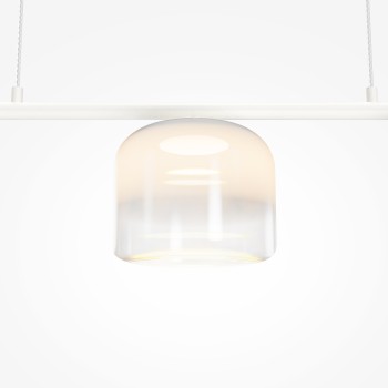 Lustră LED Spirito alb Maytoni, H220, 14W